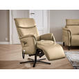 RELAXSESSEL in Textil Beige  - Beige/Schwarz, Design, Textil/Metall (70/117/85cm) - Dieter Knoll