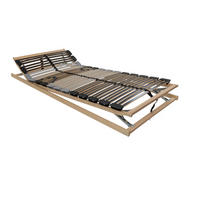 LATTENROST 140/200 cm Kopfteil, Fußteil, Mittelzone verstellbar, Birke  - Anthrazit/Silberfarben, Basics, Holz (140/200cm) - MID.YOU