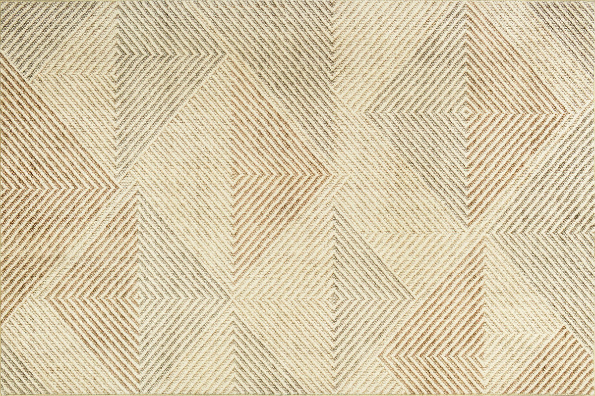 FLACHWEBETEPPICH 120/180 cm Lumo Beige  - Beige, Design, Kunststoff/Textil (120/180cm) - wash+dry