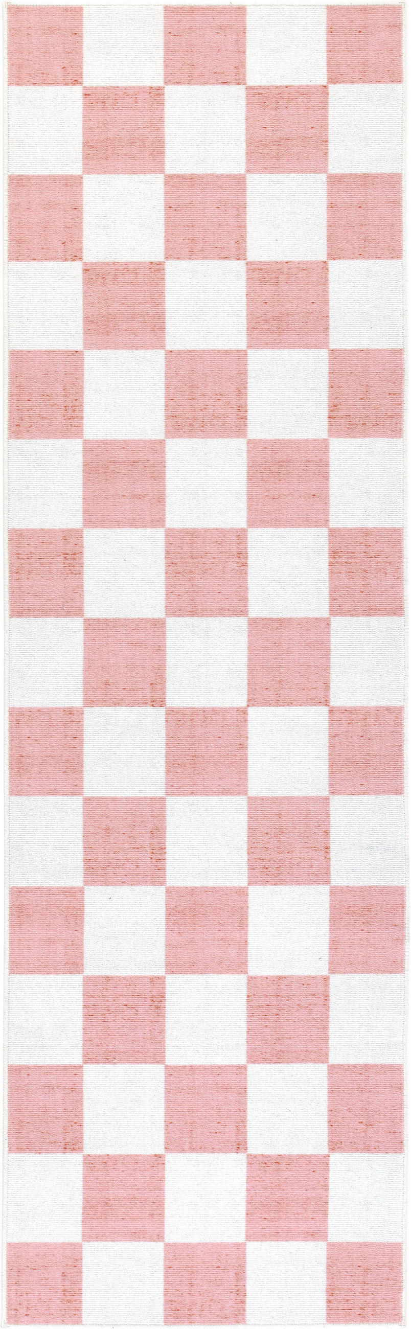 LÄUFER 80/250 cm MESIO JACK, waschbar  - Hellrosa/Grauweiß, Design, Kunststoff/Textil (80/250cm) - Lindorug