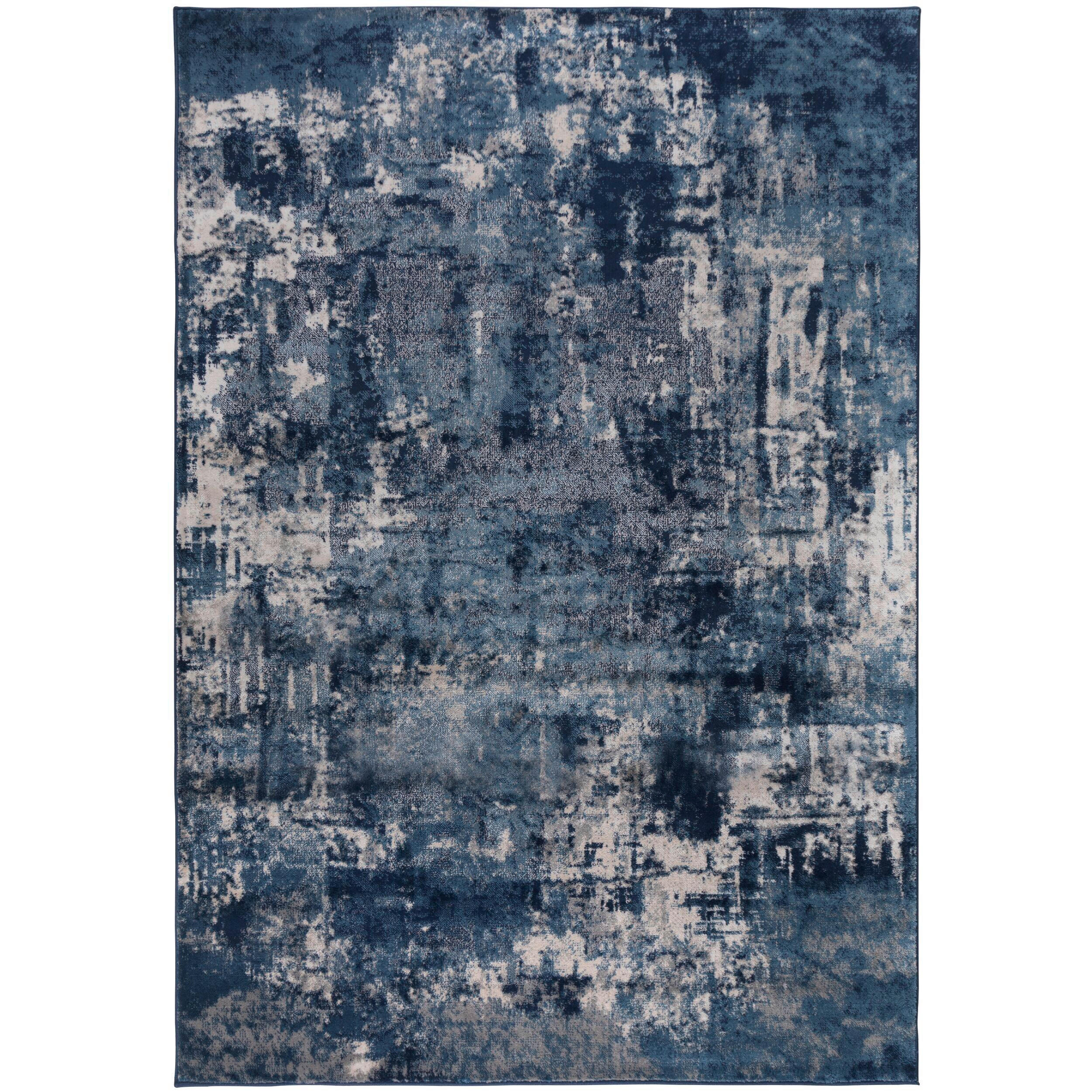 TEPPICH 170/120 cm Blau  - Blau, Basics, Textil (170/120cm) - Xora