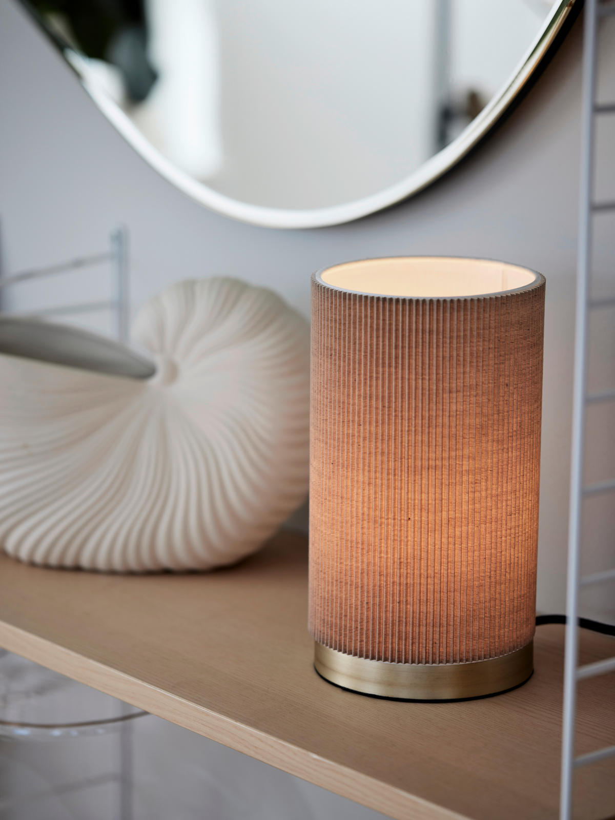 BORDSLAMPA PR Home Dora 14/25 cm   - Modern, metall/textil (14/25cm)