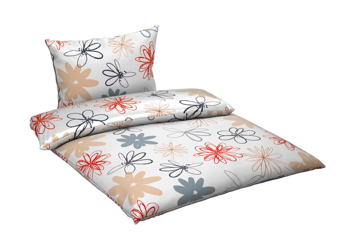 POSTEĽNÁ BIELIZEŇ, mikrovlákno, terakota, 140/200 cm - terakota, Konventionell, textil (140/200cm) - Boxxx
