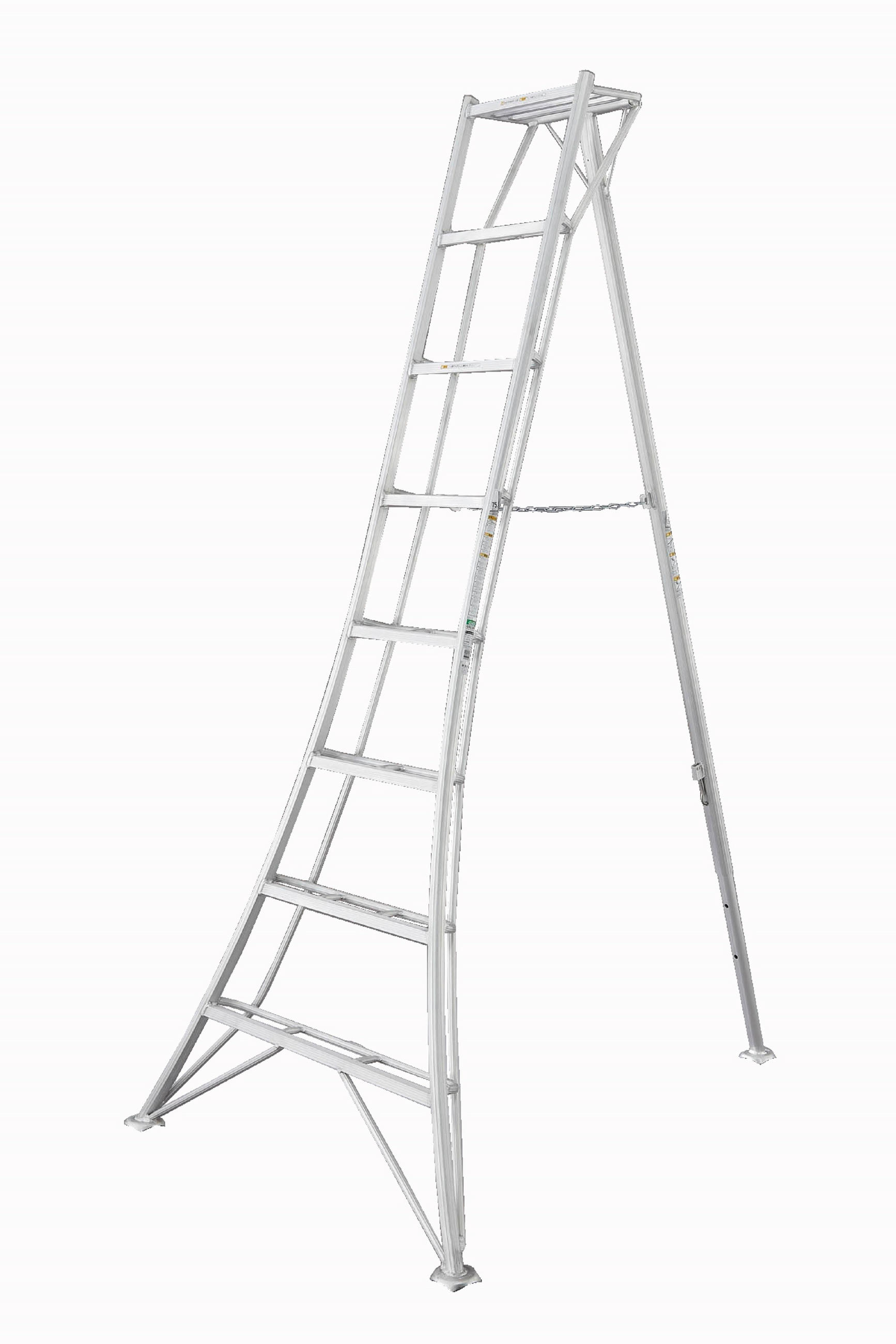 LEITER - Silberfarben, Basics, Metall (125/240/20cm) - Ambia Garden