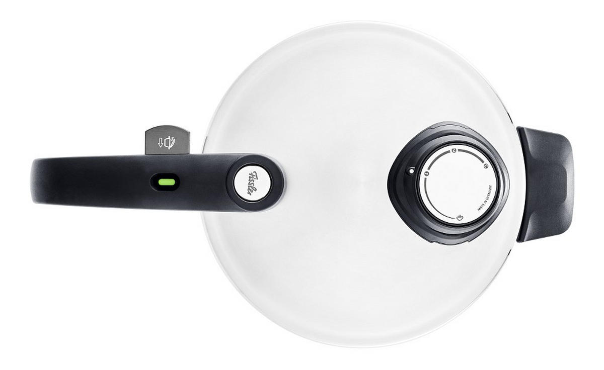 SCHNELLKOCHTOPF VITAVIT® PREMIUM satiniert 6.0 L  - Silberfarben, Basics, Metall (22cm) - Fissler