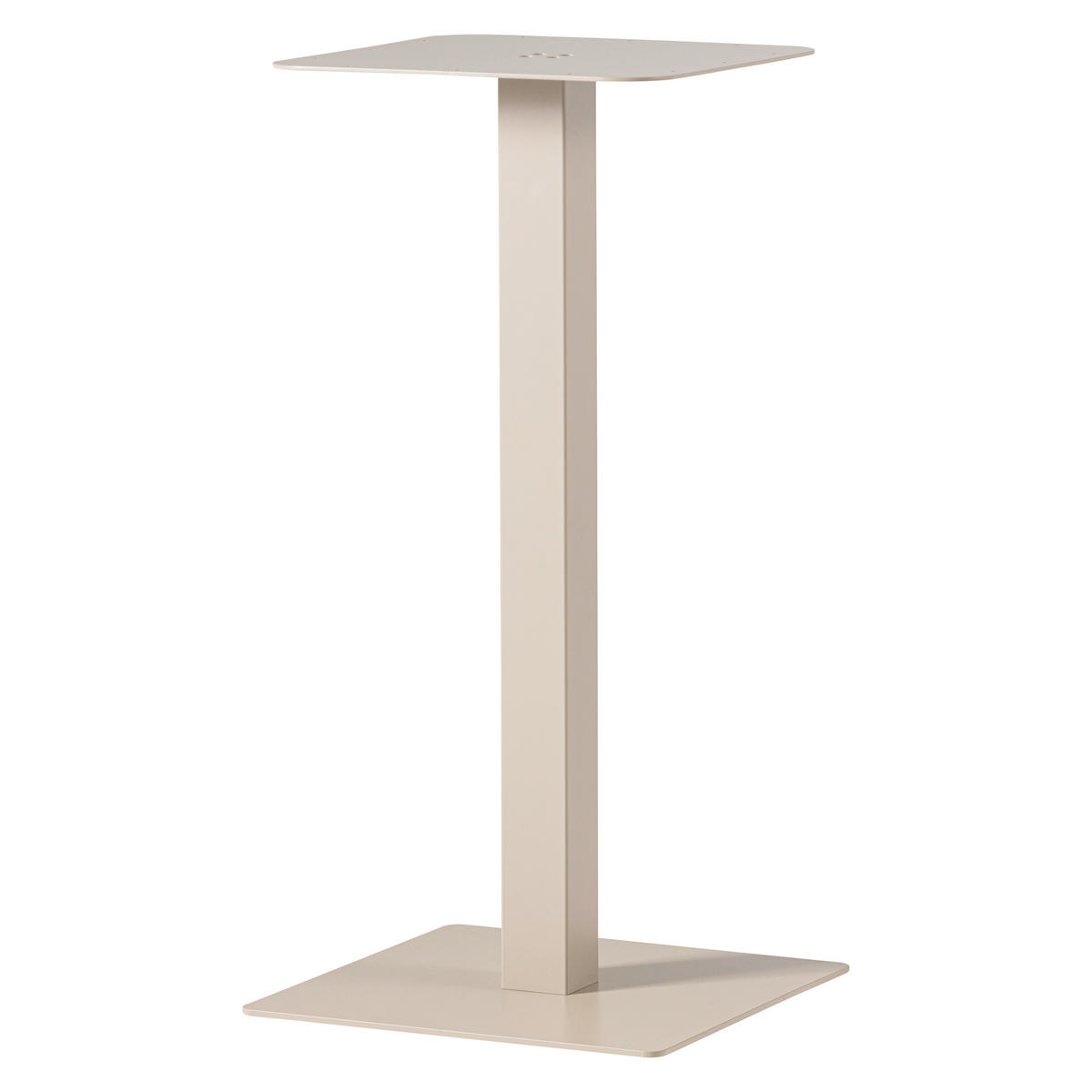 TISCHGESTELL 50/50/105 cm  Metall Grau  - Grau, MODERN, Metall (50/50/105cm) - Livetastic
