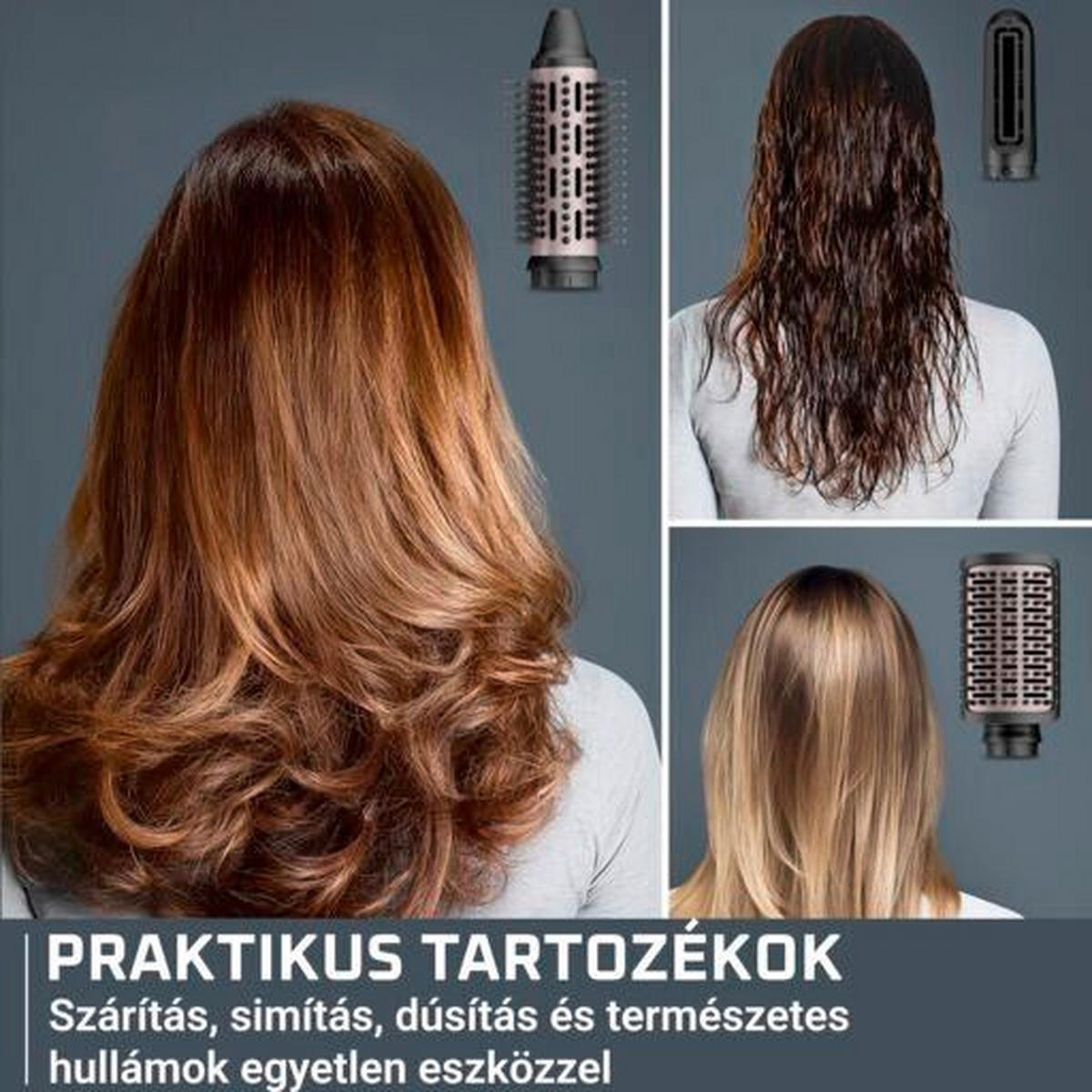 HAJKEFE - pink, Basics, műanyag (7.3cm) - Rowenta