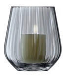 VASE 16 cm  - Graublau, Basics, Glas (14,5/14,5/16cm) - Boltze Home