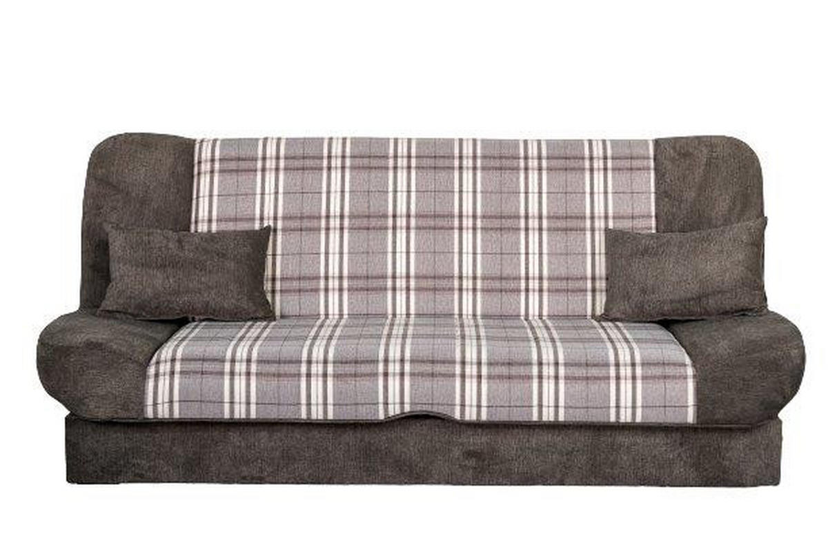 3-SED,  rjava les  - rjava, Design, les (205/90/94cm) - Boxxx