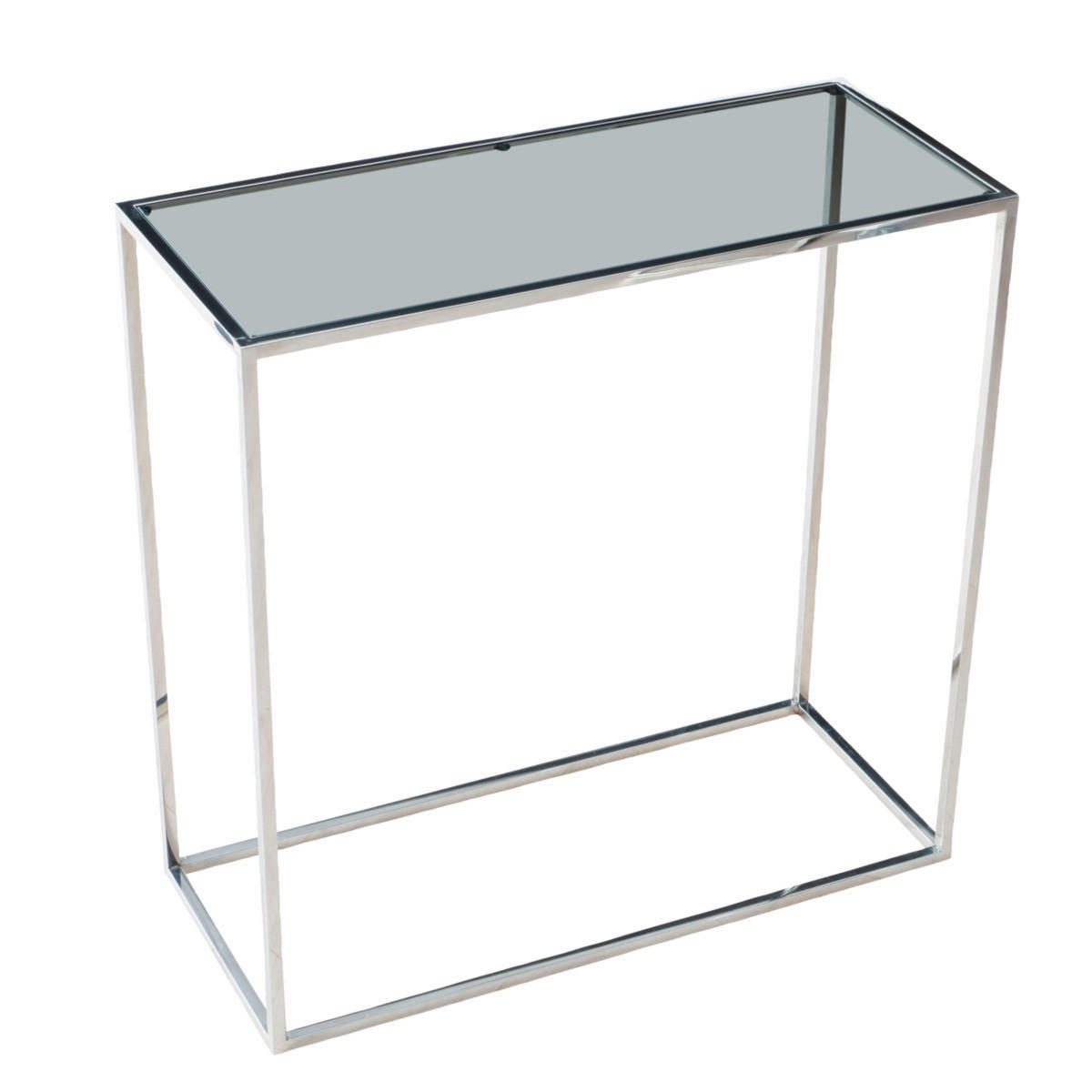 XXXL KONZOLOVÝ STOLÍK, strieborná, 80/33/80,5 cm