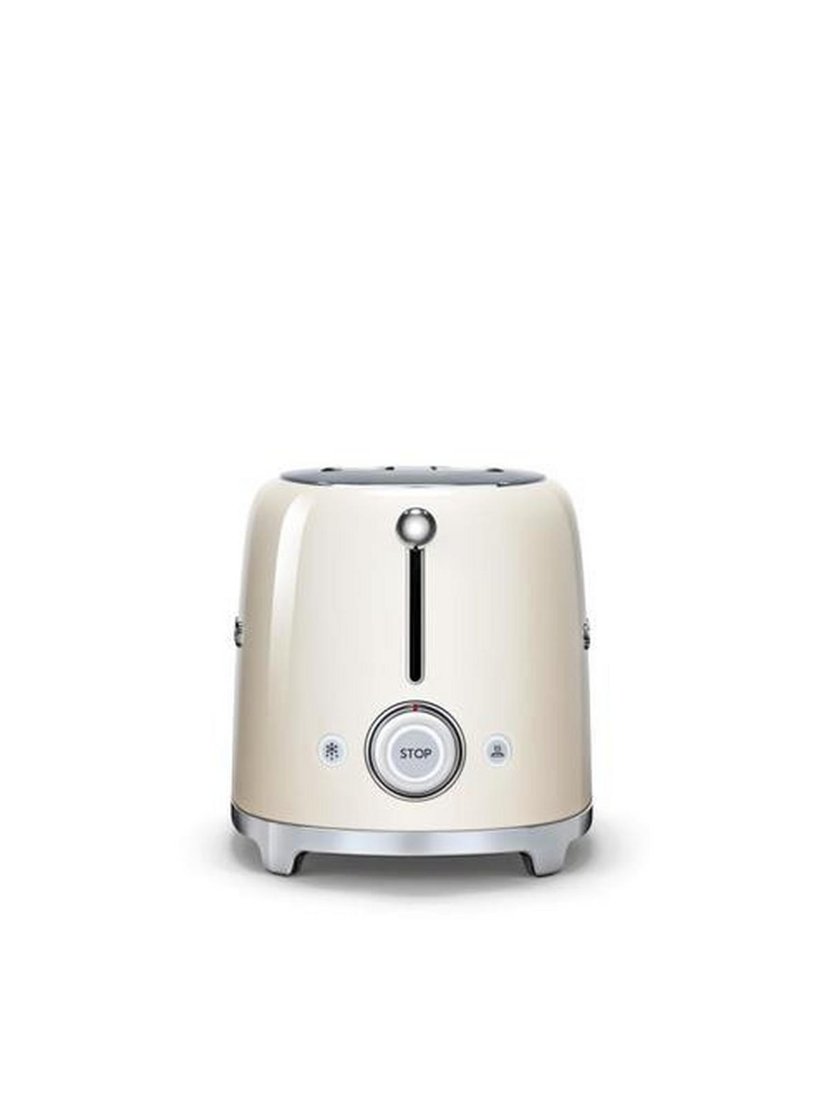TOASTER 50´s Style  - Chromfarben/Creme, Basics, Metall (31/19,8/19,5cm) - SMEG