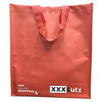 TORBA ZA KUPOVINU  crvena, crna, bijela   - bijela/crvena, Basics, plastika (35/12/40cm)