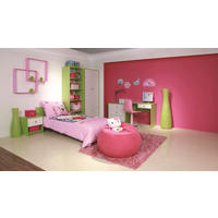 SOBA ZA MLADE  zelena, bijela  - bijela/zelena, Konvencionalno, drvni materijal (445/190/205cm) - Boxxx