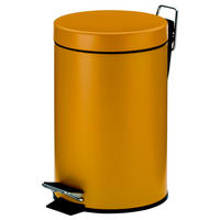 KOSMETIKEIMER 3 l  Metall  - Currygelb/Schwarz, Basics, Kunststoff/Metall (17/26cm) - Kela