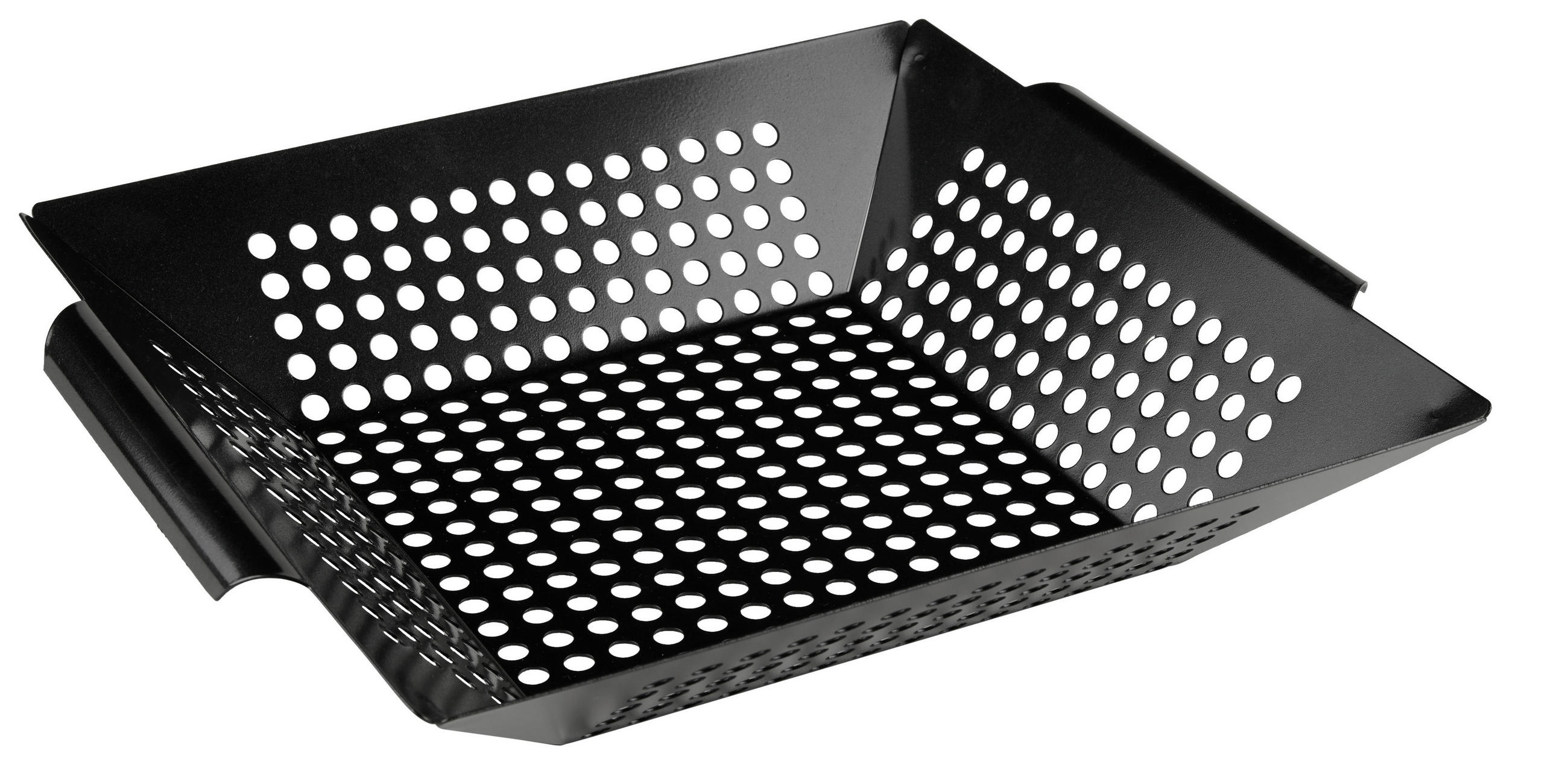 Grătar Coș - negru, Basics, metal (33,8/30/6,5cm) - Landscape