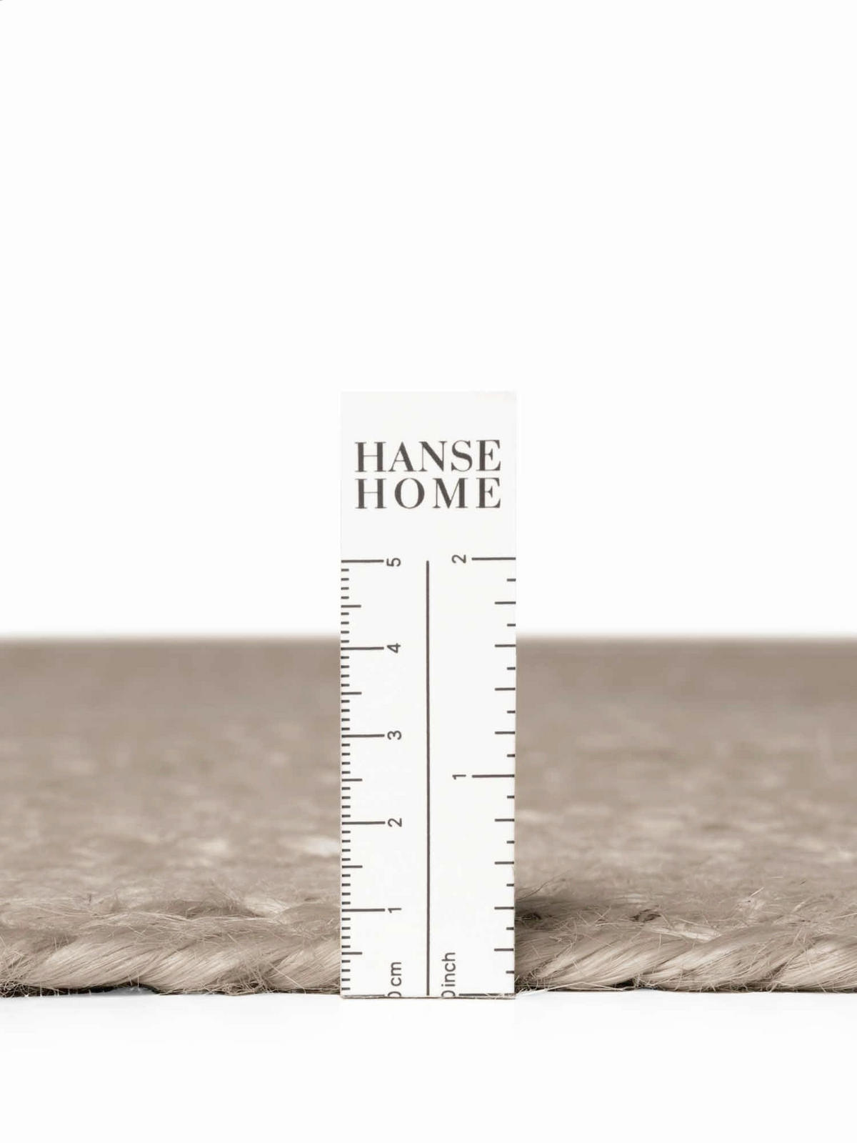 JUTETEPPICH 140 cm Jute Braided Greige rund  - Greige, Design, Textil (140cm) - Hanse Home