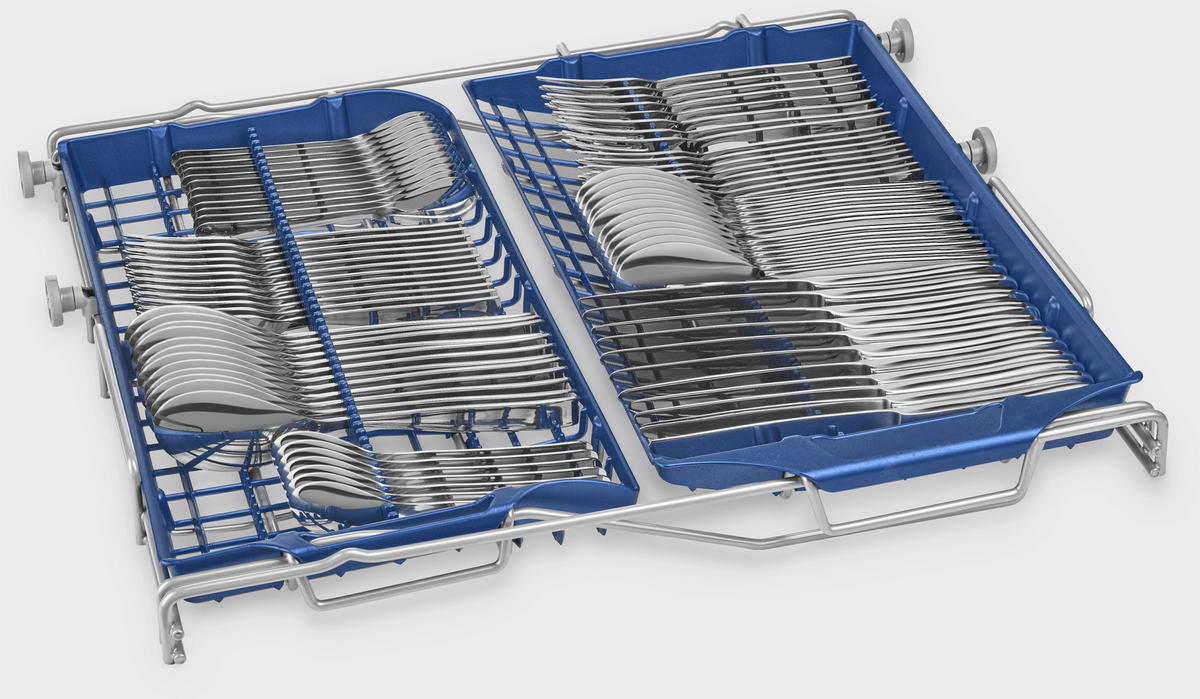 GESCHIRRSPÜLER STL323BQLHDE  - Edelstahlfarben, Basics, Metall (59,8/81,8/54,5cm) - SMEG