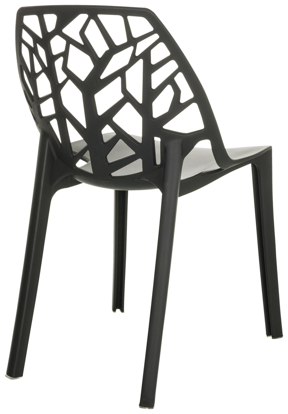 STOL, umetna masa črna  - črna, Basics, umetna masa (47/80/56cm) - MID.YOU