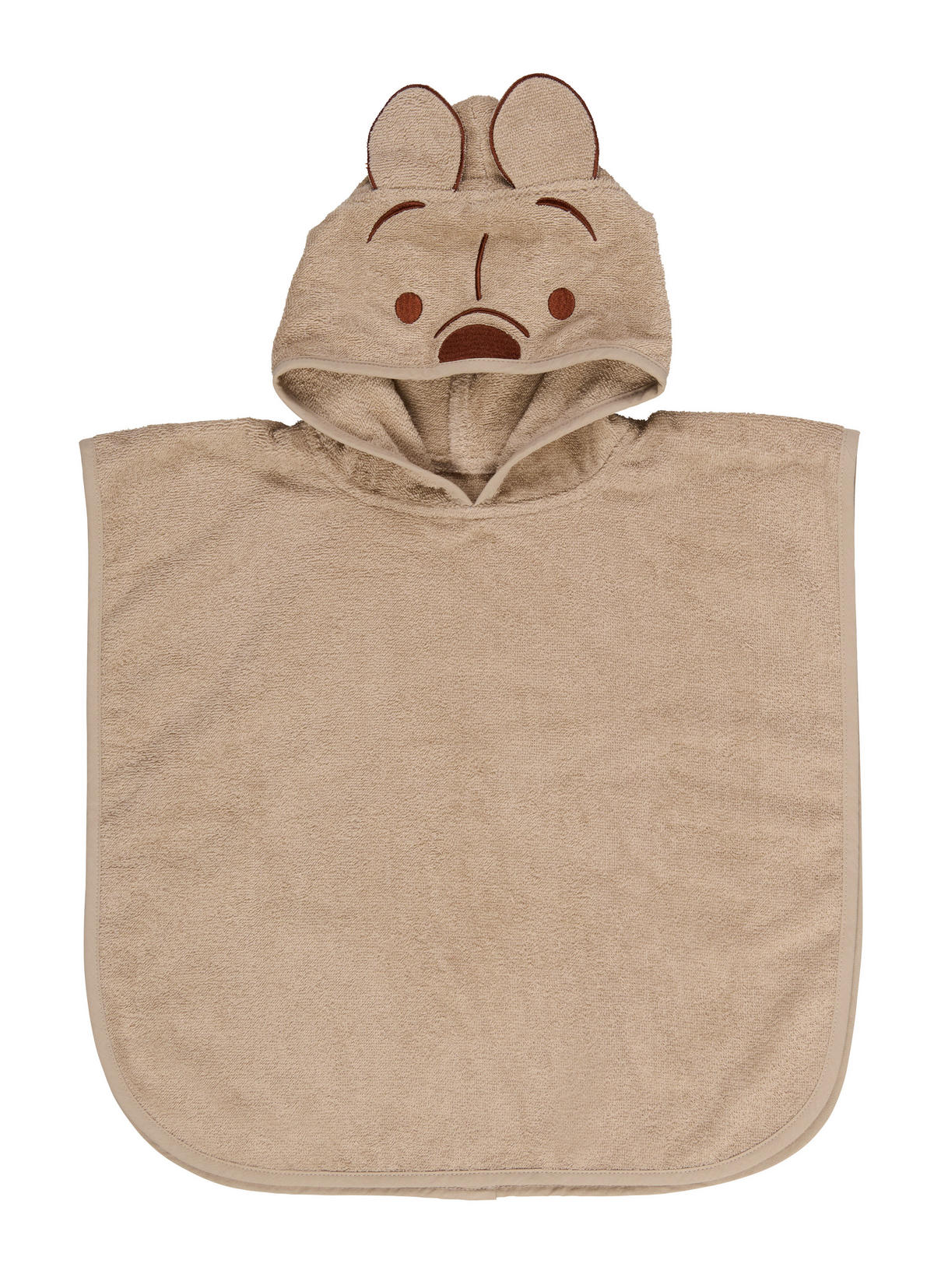 PONČO - hnědá, Trend, textil (50/50cm) - Disney