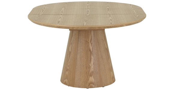 ESSTISCH Eichefarben oval  ausziehbar  - Eichefarben, Design, Holz/Holzwerkstoff (120/160/120/76cm) - Carryhome