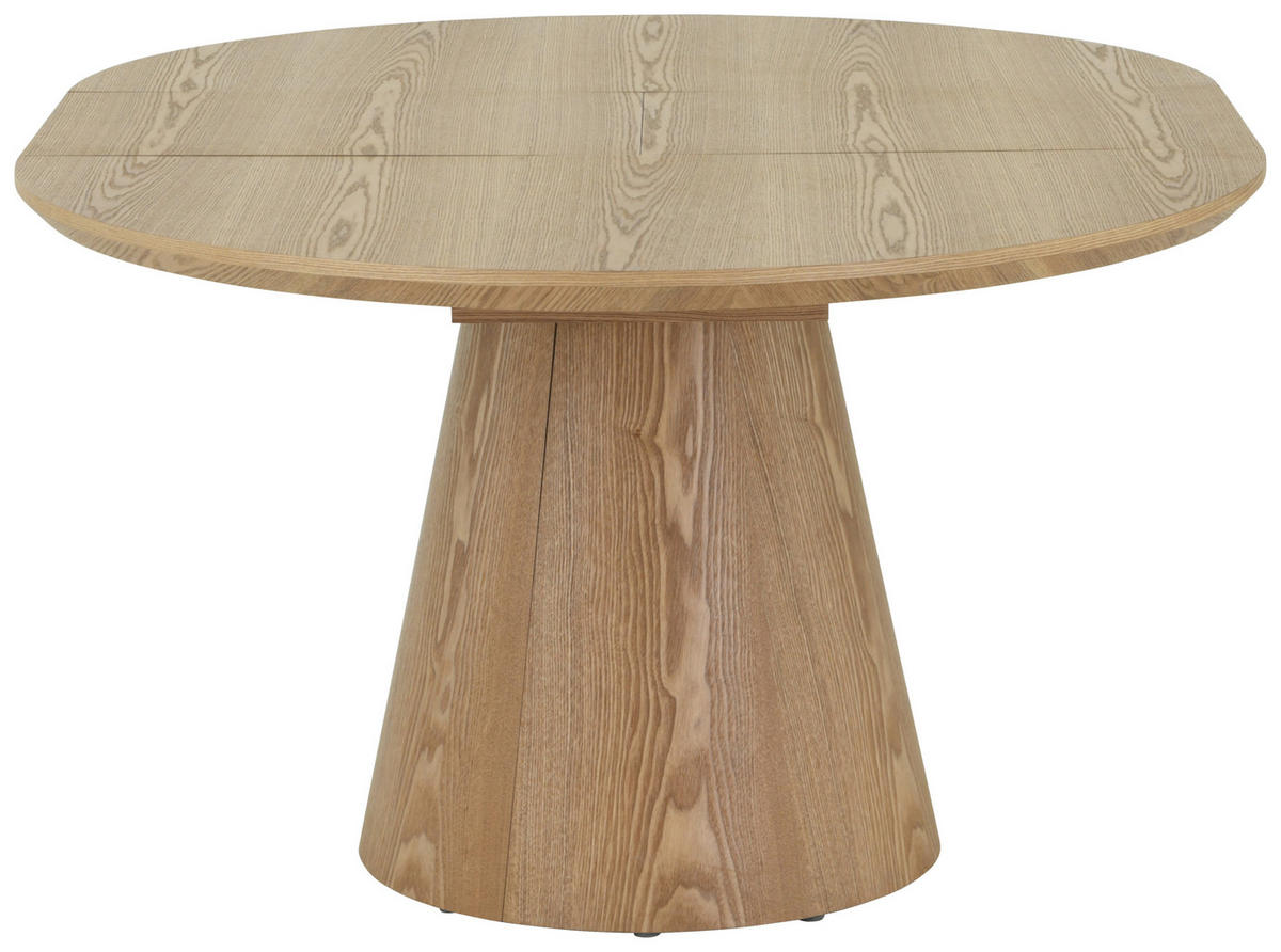 ESSTISCH Eichefarben oval  ausziehbar  - Eichefarben, Design, Holz/Holzwerkstoff (120/160/120/76cm) - Carryhome
