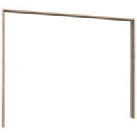 PASSEPARTOUTRAHMEN 228/213/12 cm   - Eichefarben/Hickory, Konventionell, Holzwerkstoff (228/213/12cm) - Carryhome