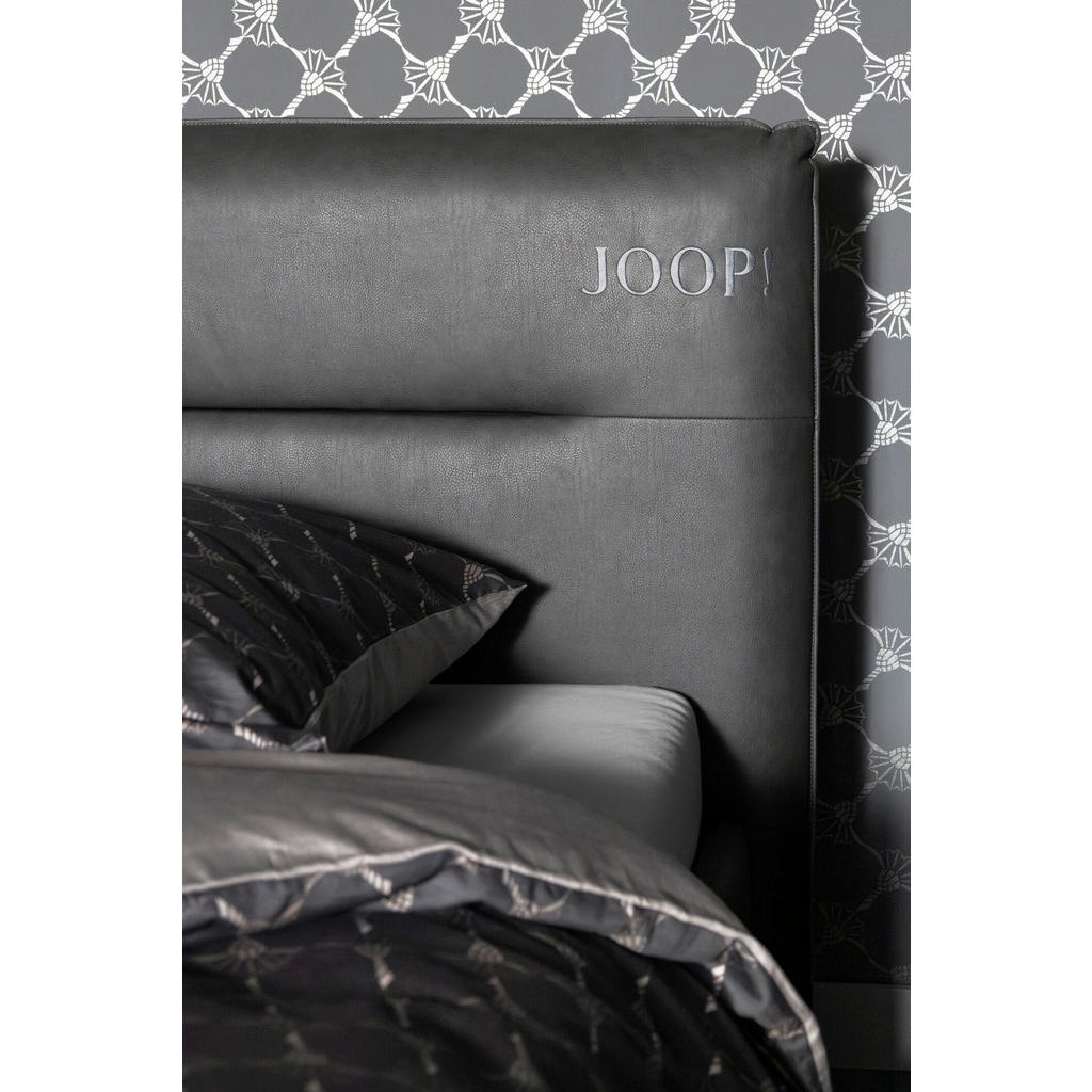 Thumbnail - Joop! Polsterbett Select, Dunkelgrau, Textil, Höhe ca. 32 cm, 180x200 cm, Made in EU, Dgm, Oeko-Tex® Standard 100, Über-...