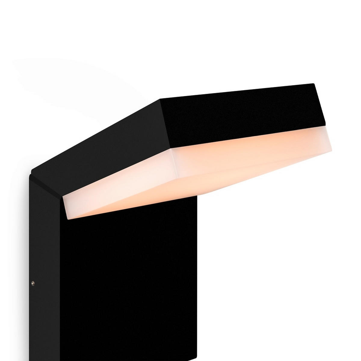 AUSSENWANDLEUCHTE - Schwarz, Modern, Metall (10/16,5/22cm) - MAYTONI