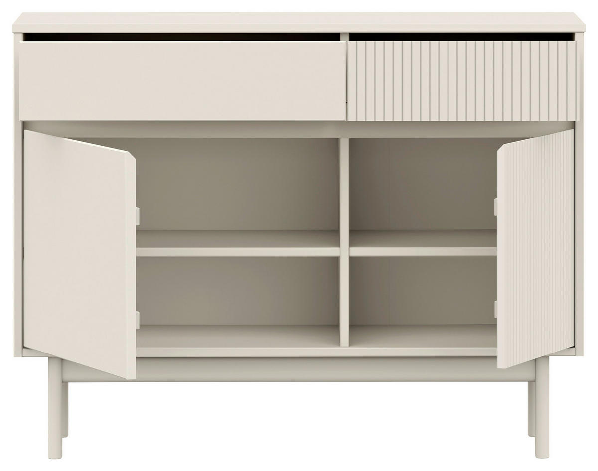 SIDEBOARD  in 102/78/42 cm  - Beige, Design, Holz (102/78/42cm) - Livetastic