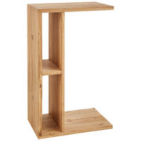 BEISTELLTISCH 25/65/40 cm Eiche vollmassiv Eichefarben  - Eichefarben, Natur, Holz (25/65/40cm) - Linea Natura