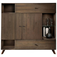 HIGHBOARD  in 156,5/145/40 cm  - Kernbuche/Braun, KONVENTIONELL, Holz (156,5/145/40cm) - Livetastic