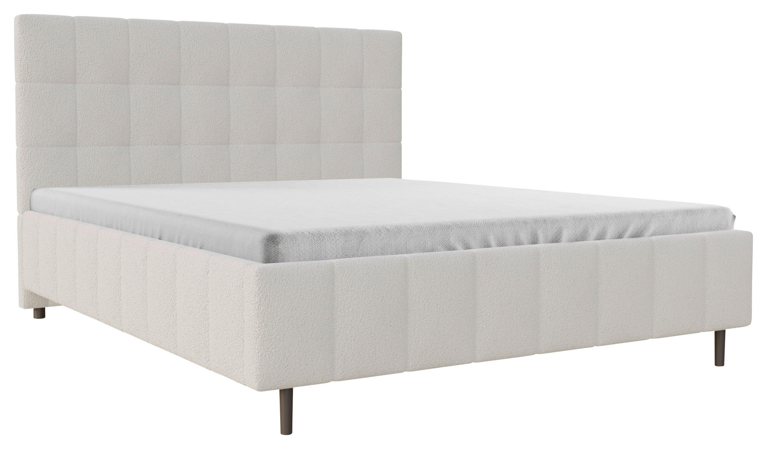 MID.YOU ČALÚNENÁ POSTEĽ, 180/200 cm, prírodná farba