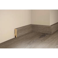 SOCKELLEISTE, Eiche Erz  - Basics, Holz (240/5/1,6cm) - Tilo