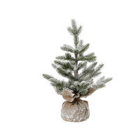 WEIHNACHTSBAUM  - Weiß/Grün, KONVENTIONELL, Kunststoff/Textil (28/40cm)