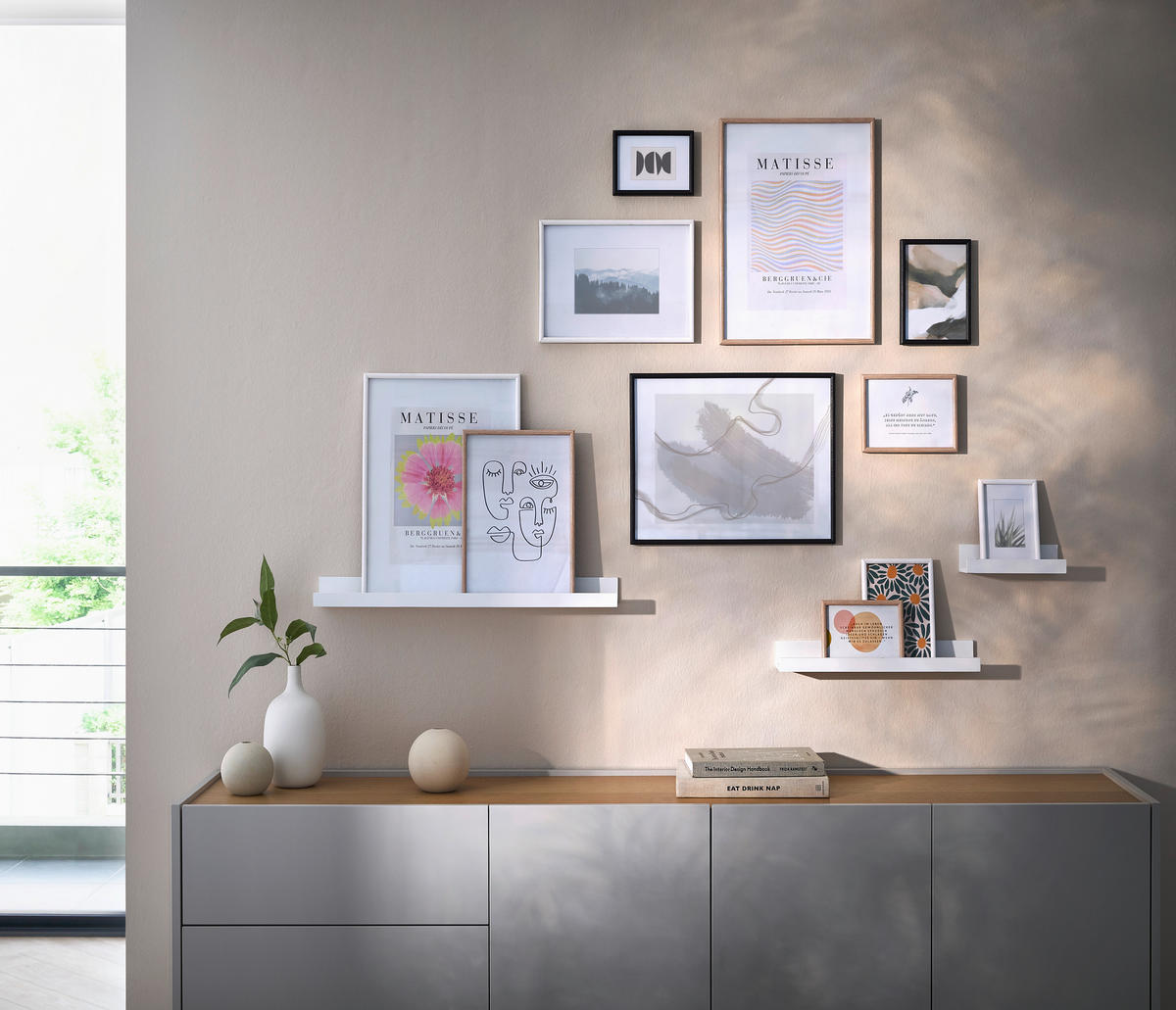 FOTORAM 21/30 cm  - ekfärgad, Basics, trämaterial/glas (21/30cm) - Best Price