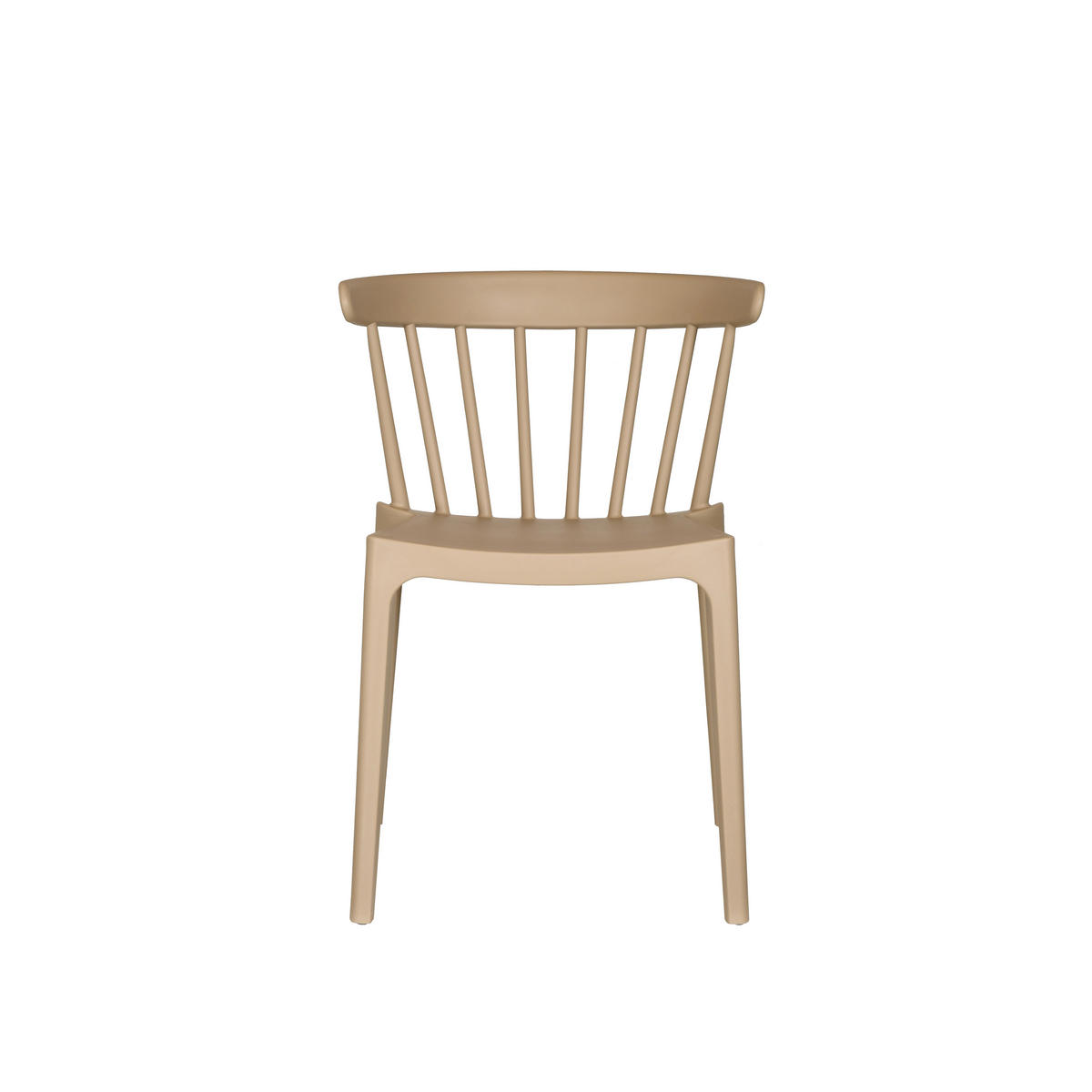 GARTENSTUHL-SET Kunststoff Sandfarben  - Sandfarben, MODERN, Kunststoff (54/75/53cm) - Gardenson