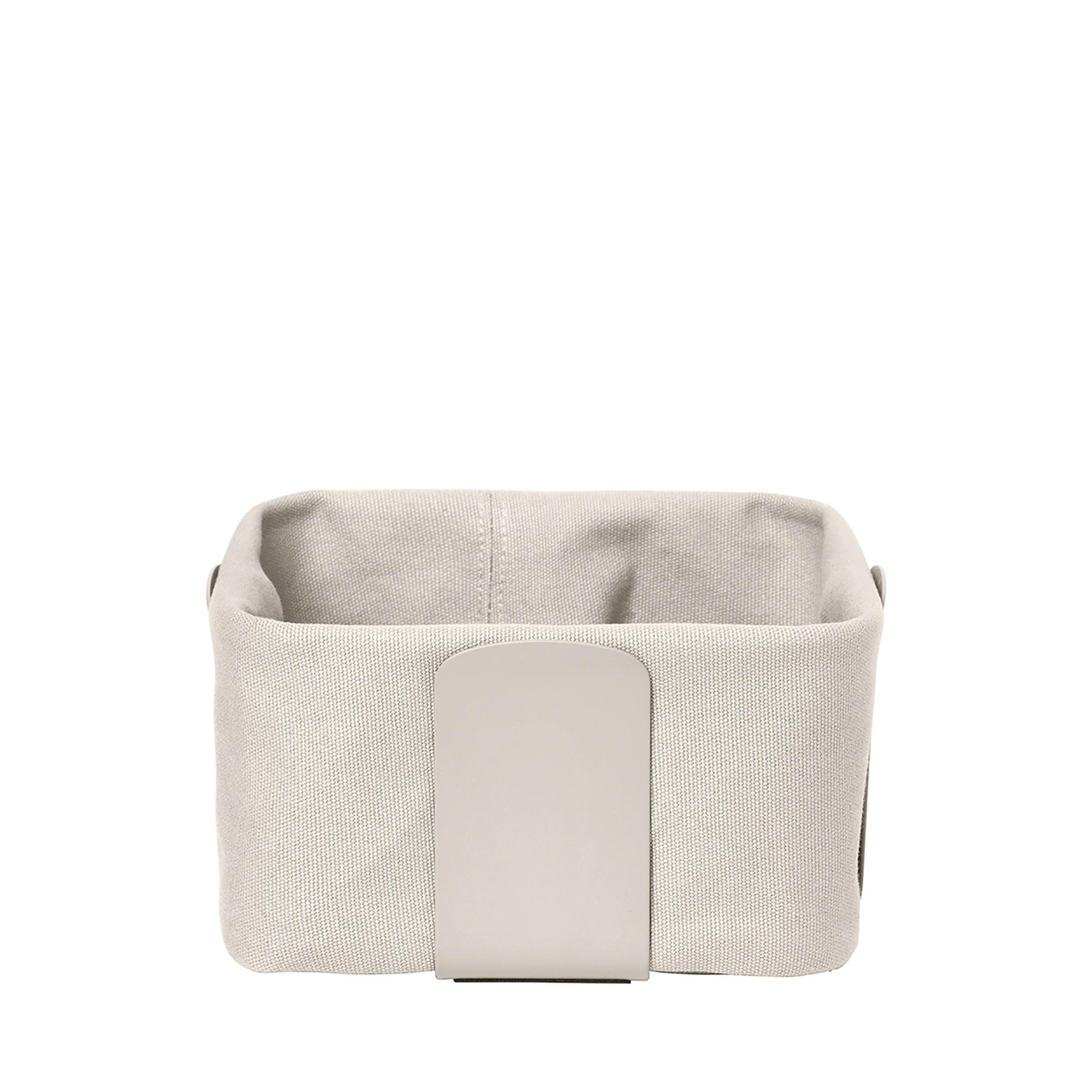 BROTKORB - Beige, Design, Textil/Metall (20/10,5/20cm) - Blomus
