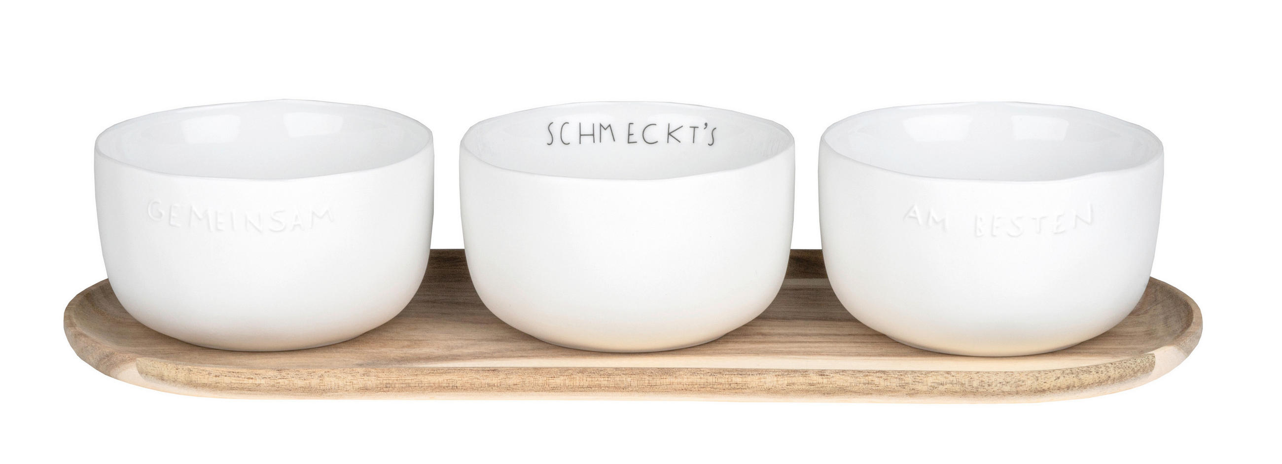 DEKOSCHALE - Weiss, Basics, Keramik (30/12,5/7cm) - Räder