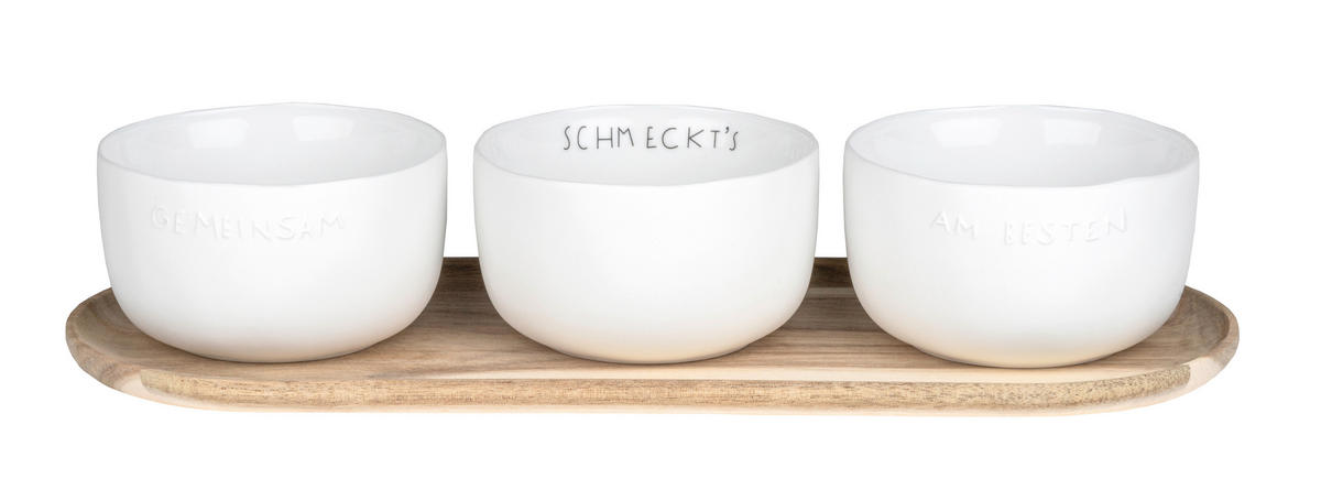 DEKOSCHALE - Weiss, Basics, Keramik (30/12,5/7cm) - Räder