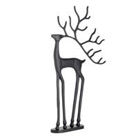 DEKOHIRSCH - Schwarz, LIFESTYLE, Metall (42/7,5/69cm)