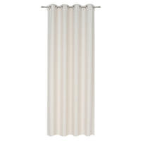 HOTOVÝ ZÁVĚS, neprůsvitné, 140/260 cm - krémová/cappuccino, Natur, textil (140/260cm) - Esposa