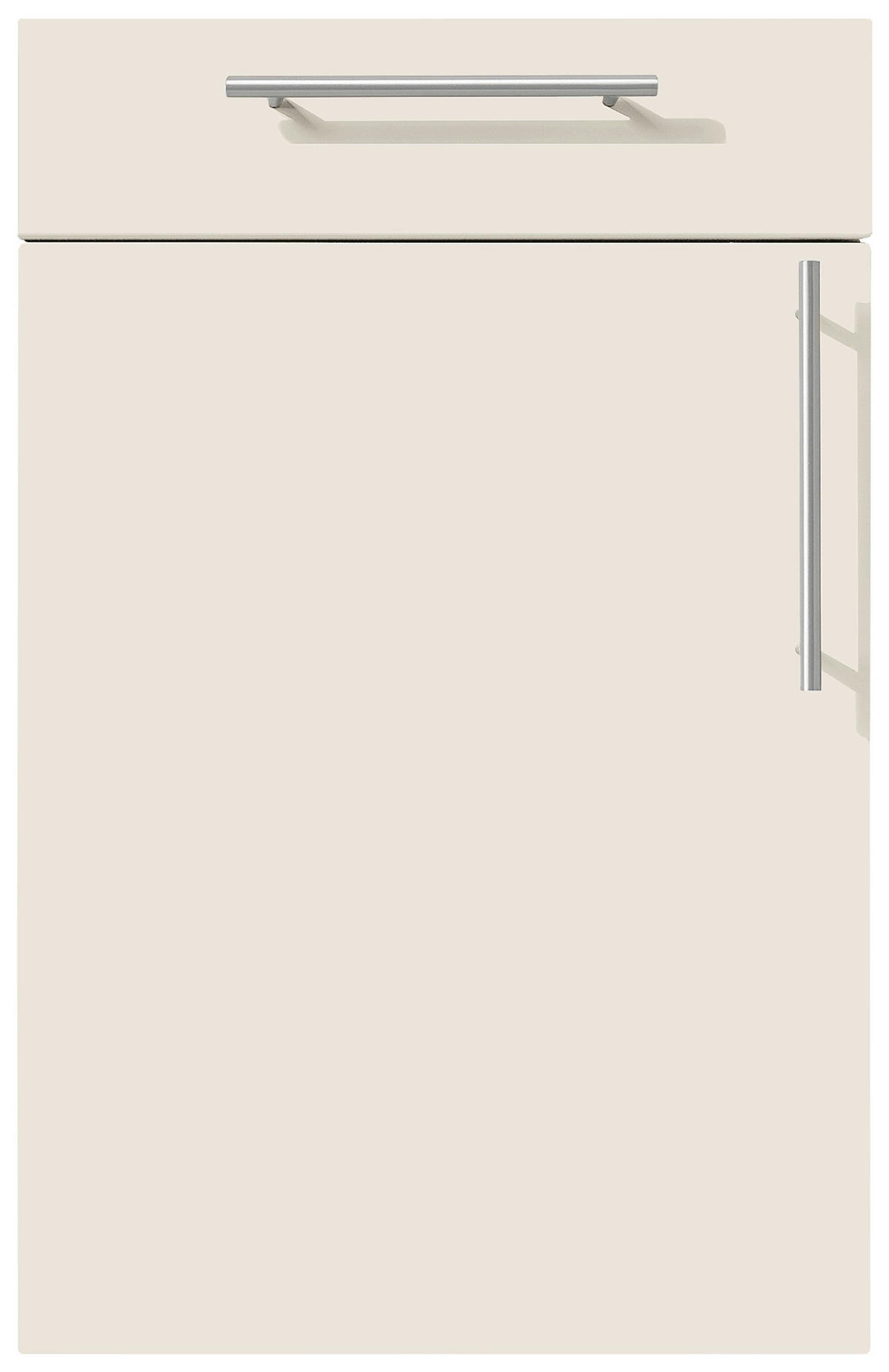 EINBAUKÜCHE SILVIA  - Sandfarben, Design, Holzwerkstoff - Novel