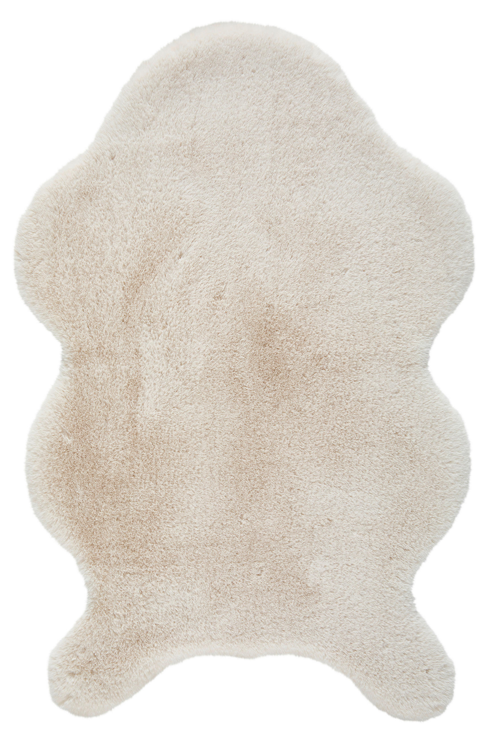 KUNSTFELL 60/90 cm Creme  - Creme, KONVENTIONELL, Textil (60/90cm) - Boxxx