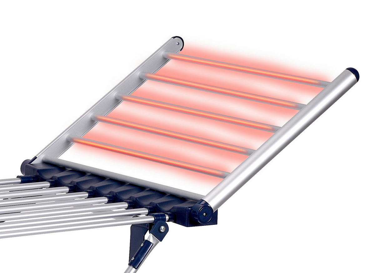 TURMWÄSCHETROCKNER 146.5/54/94 cm  - Hellgrau, Basics, Metall (146.5/54/94cm) - Dirt Devil