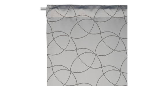 FERTIGVORHANG blickdicht 140/245 cm - Silberfarben, KONVENTIONELL, Textil (140/245cm) - Dieter Knoll