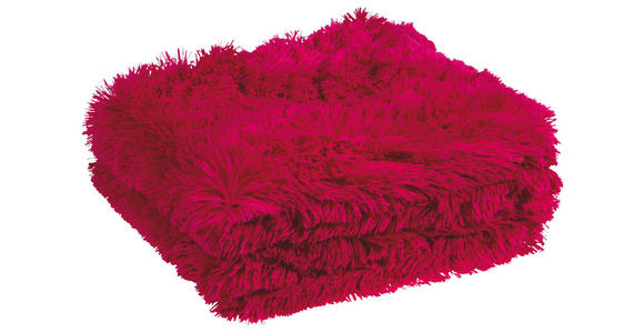 Kuscheldecke Carina - Beere, KONVENTIONELL, Textil (150/200cm) - Luca Bessoni