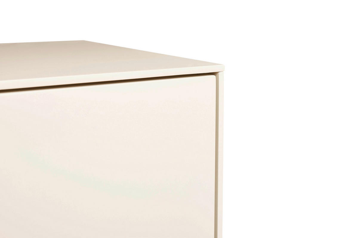 WASCHBECKENUNTERSCHRANK 80/60/33 cm  - Kaschmir/Schwarz, Design, Holzwerkstoff/Kunststoff (80/60/33cm) - home24