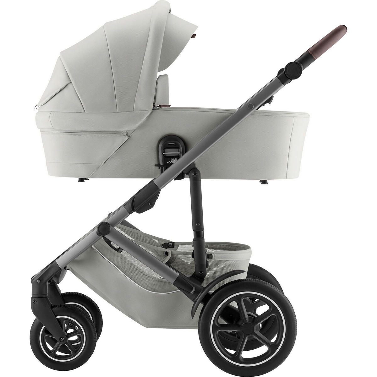 LIEGEWANNE - Hellgrau, Basics, Textil/Metall (20/43/85.5cm) - Britax Römer
