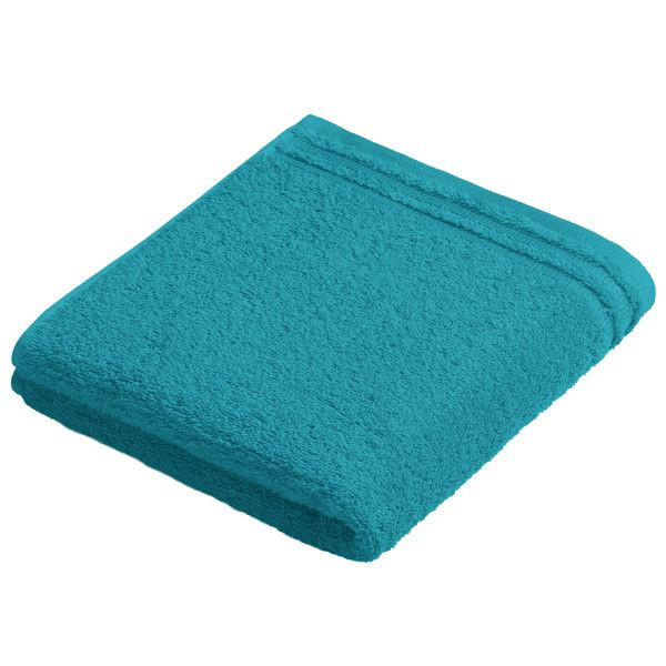 RUČNÍK, 50/100 cm, zelená - zelená, Basics, textil (50/100cm) - Vossen