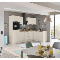 ECKKÜCHE 270/165 cm  in Kaschmir  - Kaschmir/Schwarz, Basics, Holzwerkstoff/Metall (270/165cm) - Carryhome